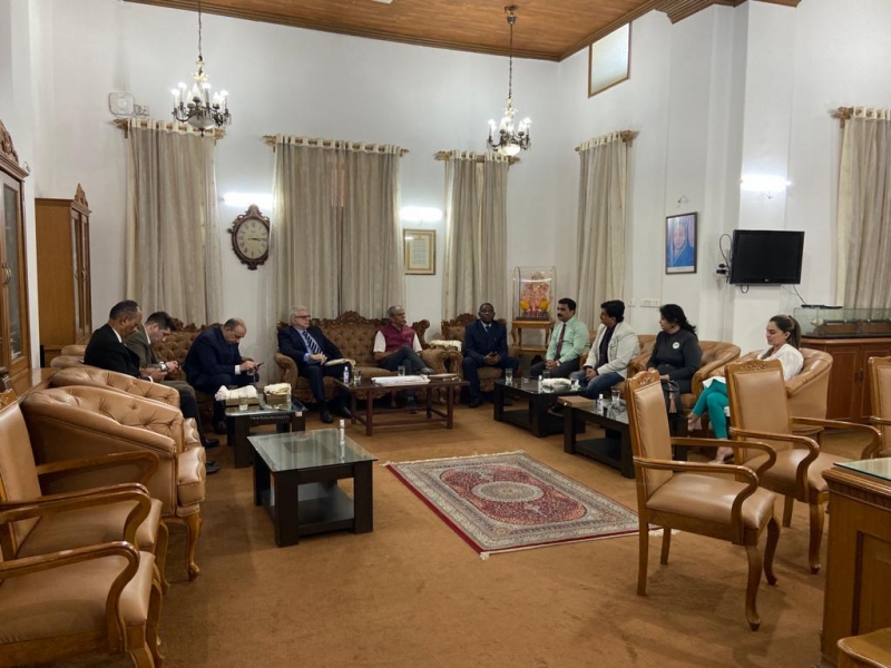 Global India Business Forum organized an Educational visit for
                collaboration with Savitribai Phule Pune University & Symbiosis International
                University